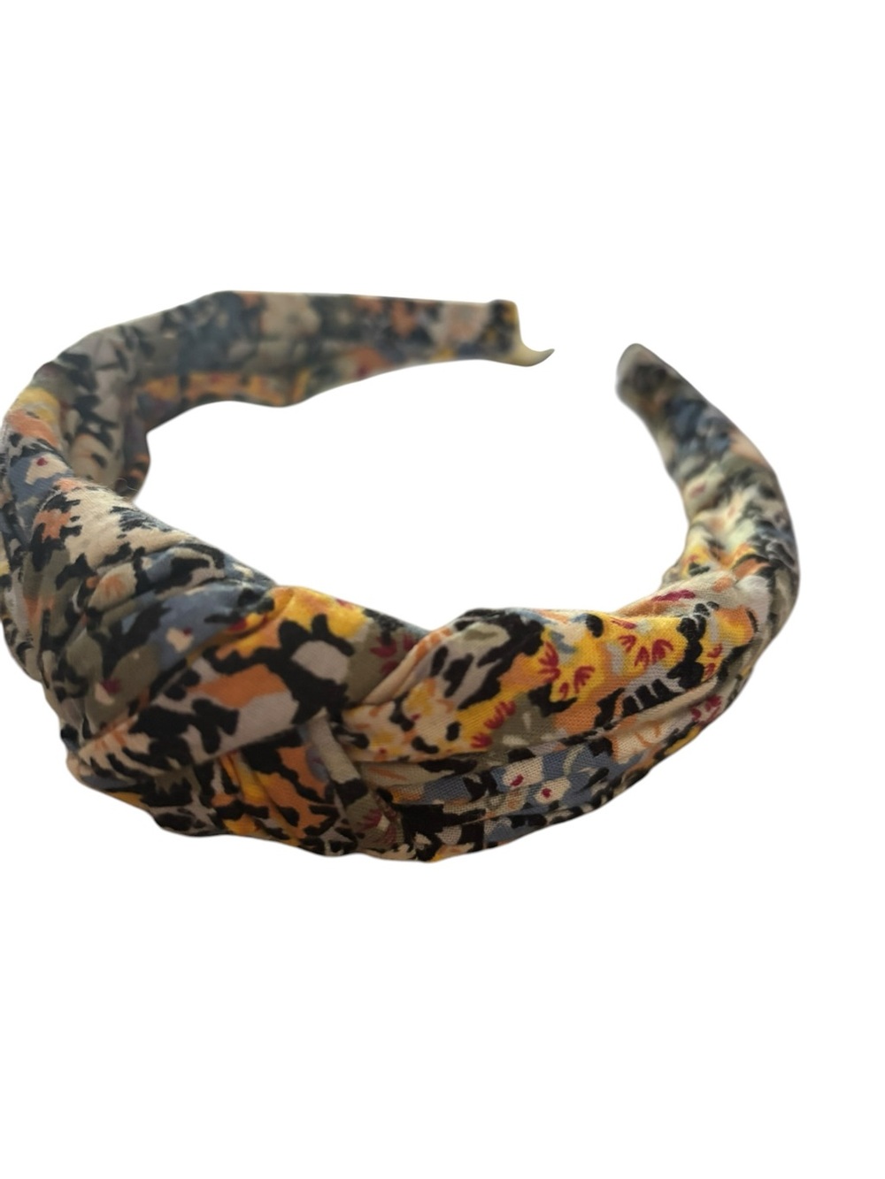 J. Crew floral knot headband